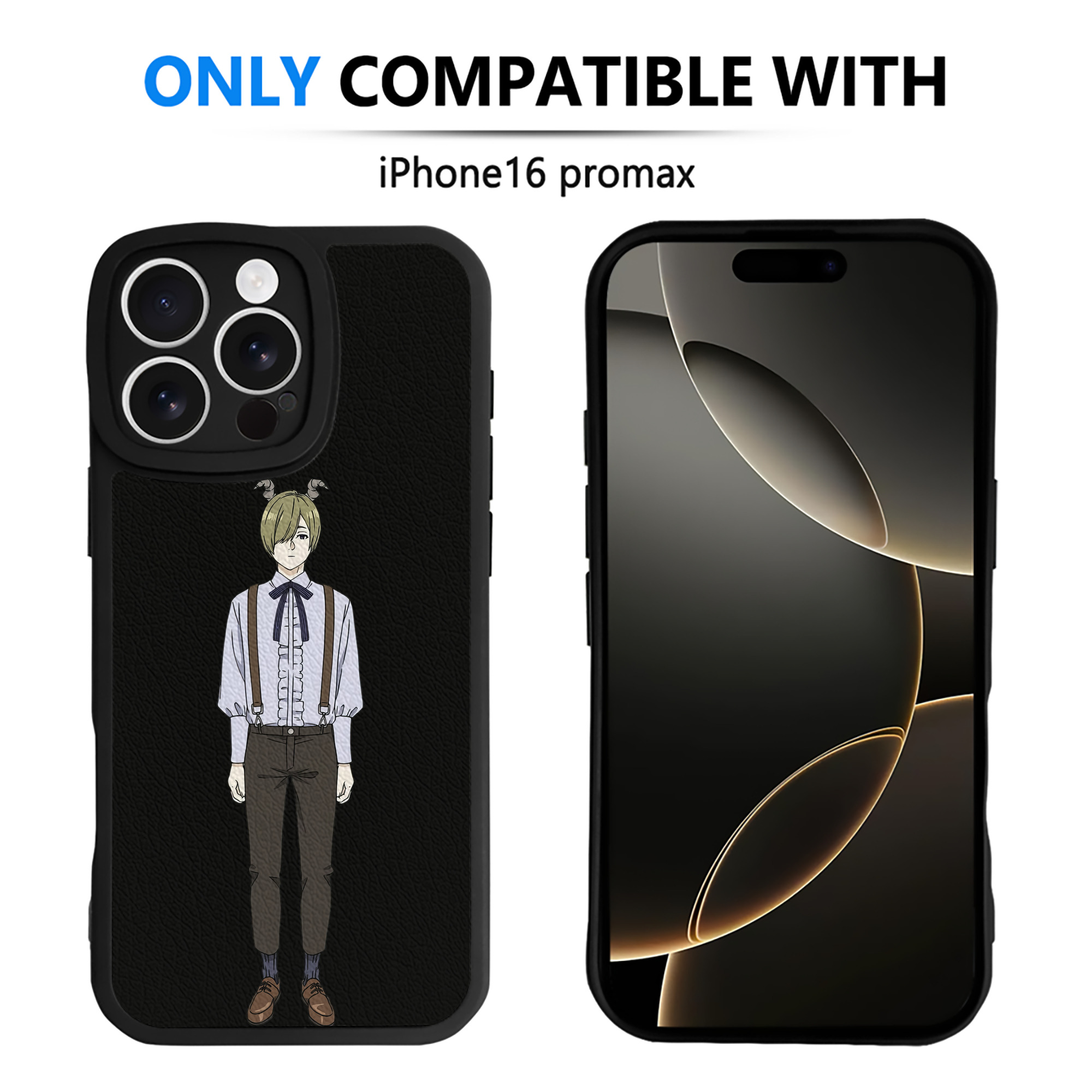 （画像用） 葬送のフリーレン Frieren 【iPhone 16シリーズ対応】シリコンスマホケース（レザー調） 材質：シリコン